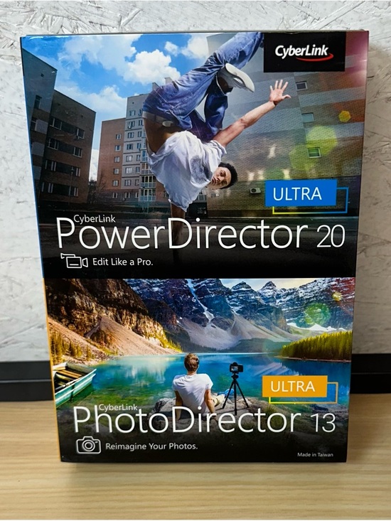 cyberlink Other - PowerDirector 20 & PhotoDirector 13 Ultra Bundle - Black
